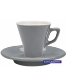 La Dodici Grå Cappuccinokopp
