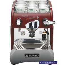 Espressomaskiner - Rancilio - Rancilio Epoca Röd S1 Tank Clever - Halvautomatisk