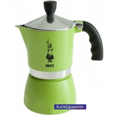 Mokabryggare - Bialetti - Bialetti Fiammetta Verde 3 koppar