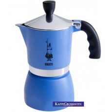 Mokabryggare - Bialetti - Bialetti Fiammetta Azzurra 3 koppar