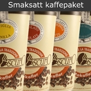Smaksatt kaffepaket, 4x250 gram